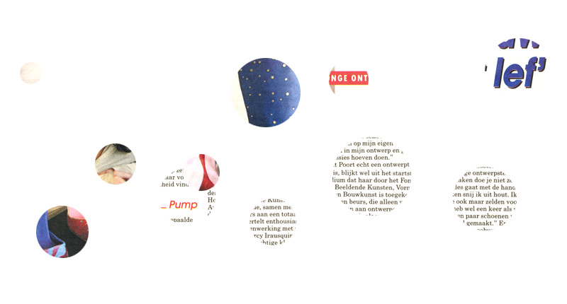 publication Spits newspaper Suzanne Poort shoedesign